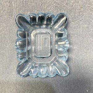 Blue Vintage TRINKET/ASH TRAY Orn-A-Craft Product